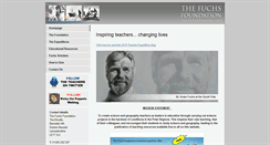 Desktop Screenshot of fuchsfoundation.org